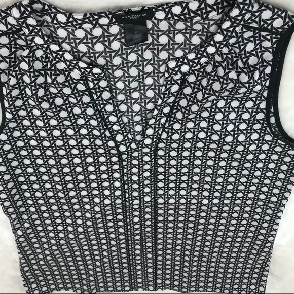 Ann Taylor Petite tank top in basket weave pattern - Picture 5 of 8